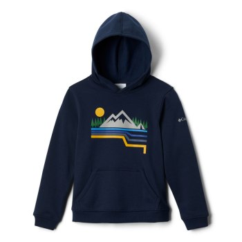 Columbia Park, Sudaderas Con Capucha Azul Marino Para Niño | 094672-FIR